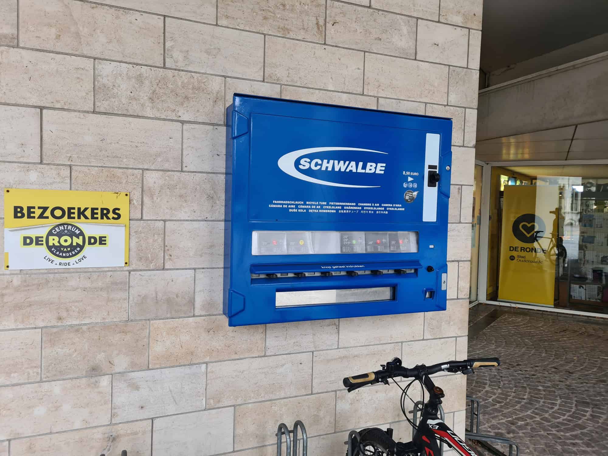Oudenaarde fietsenbinnenbanden automaat
