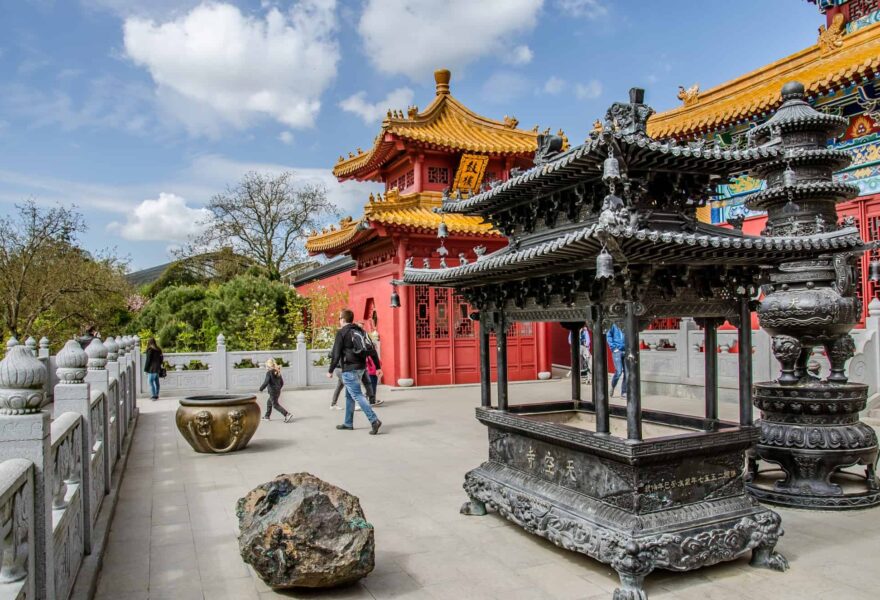 Chinese tempel in The Middle Kingdom, Pairi Daiza