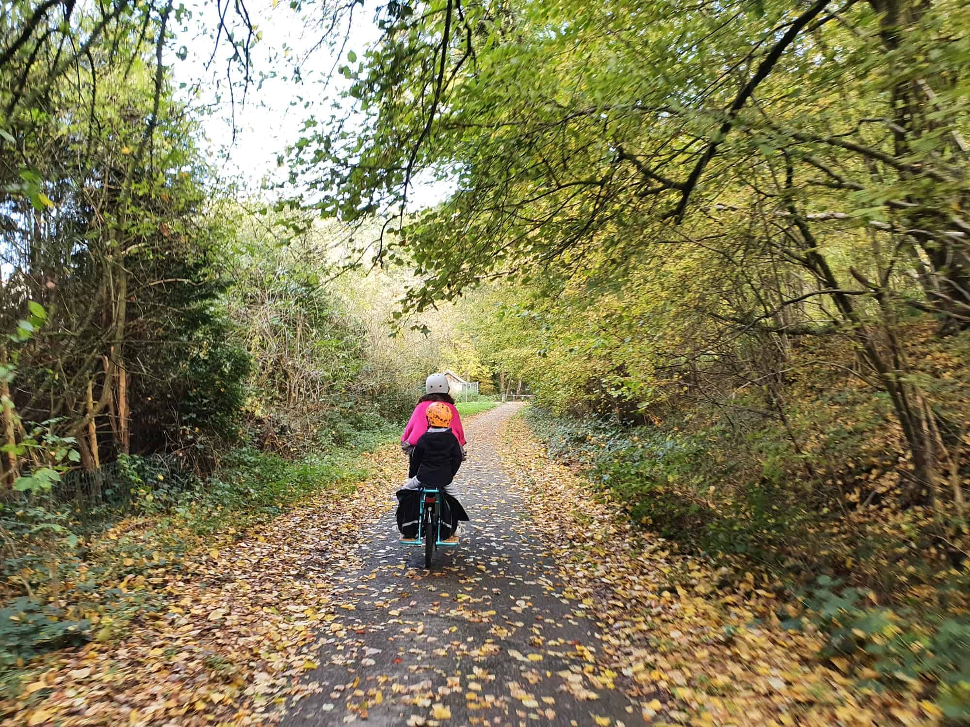 Fietsen in de herfst in de Vlaamse Ardennen