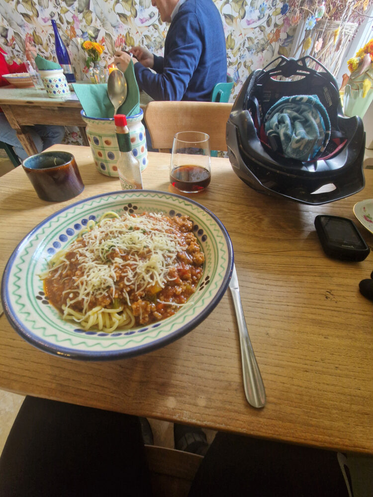 Spaghetti in het bosgat