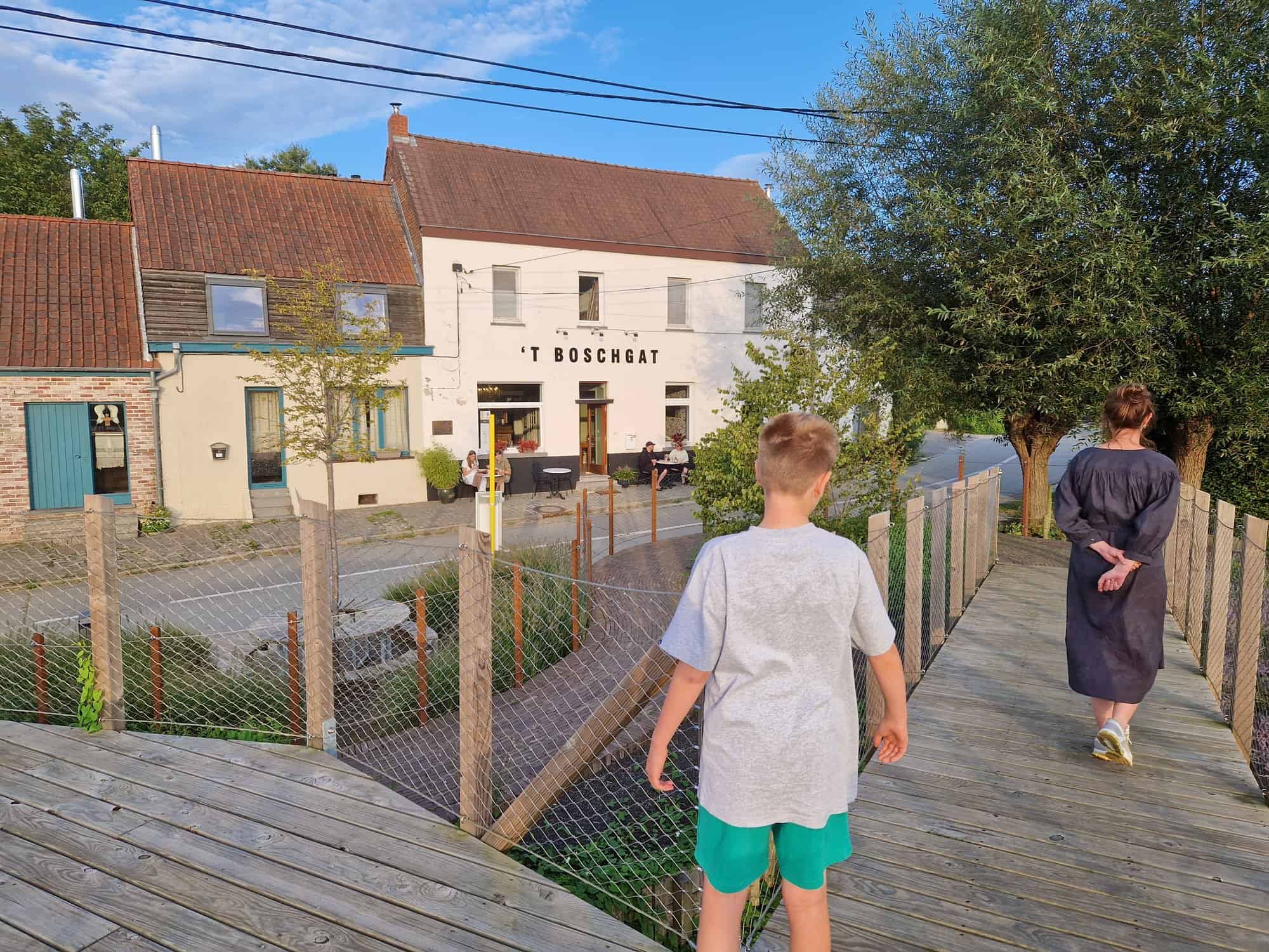 Uitkijkpunt 't Bosgat in Schorisse